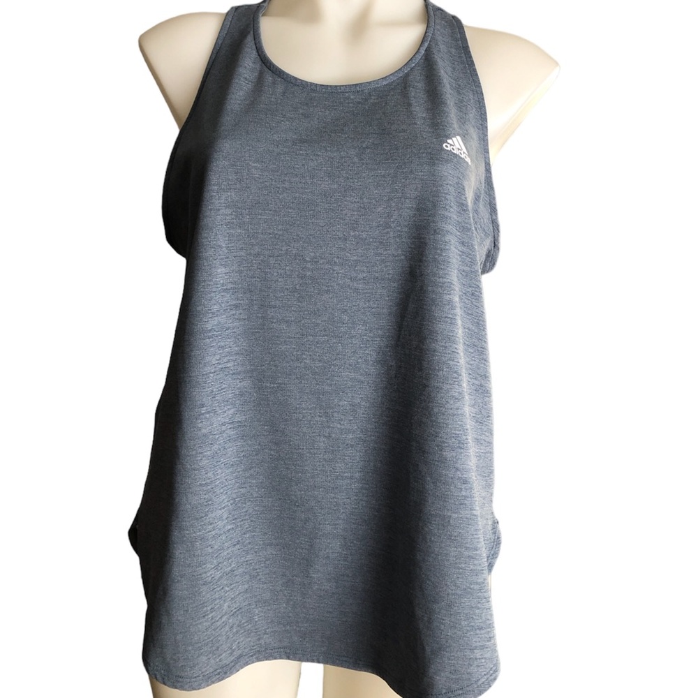 !SOLD! Large Light blue women’s adidas tank top